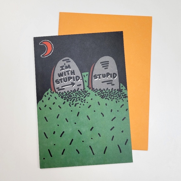 Funny Halloween Greeting Card for Anyone, Shoebox Hallmark - Picture 1 of 2